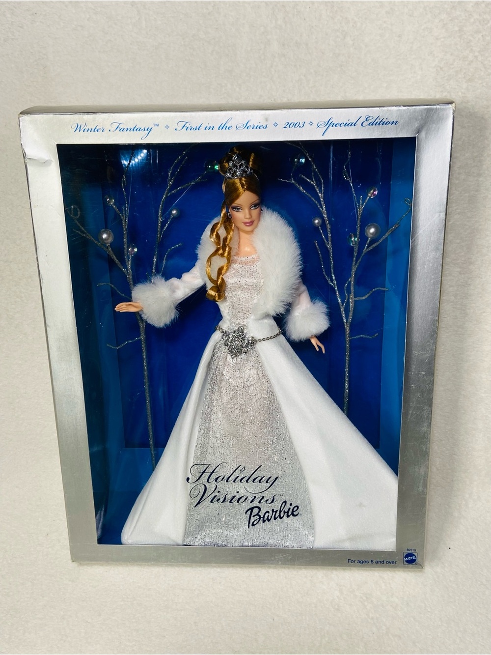 2003 Mattel Barbie Holiday Visions Barbie Christmas Barbie